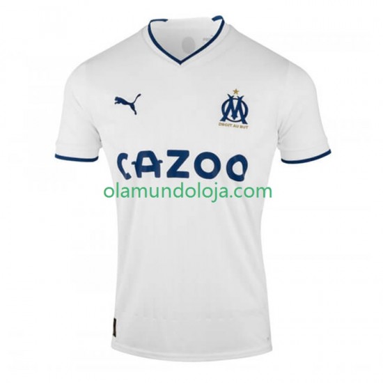 Camisola Olympique de Marseille Homem Equipamento Primeiro 2022-2023 Manga Curta